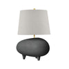 Hudson Valley Lighting Tiptoe Aged Brass/Matte Black 12.5W X 12.5L X 18.5H Table Lamp