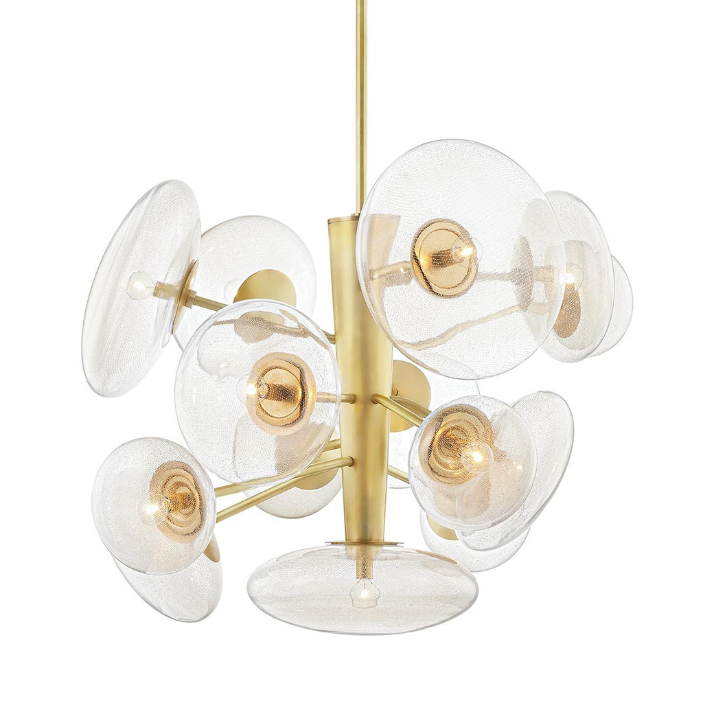 Hudson Valley Lighting Opera Aged Brass 55W x 55L x 33H Chandelier