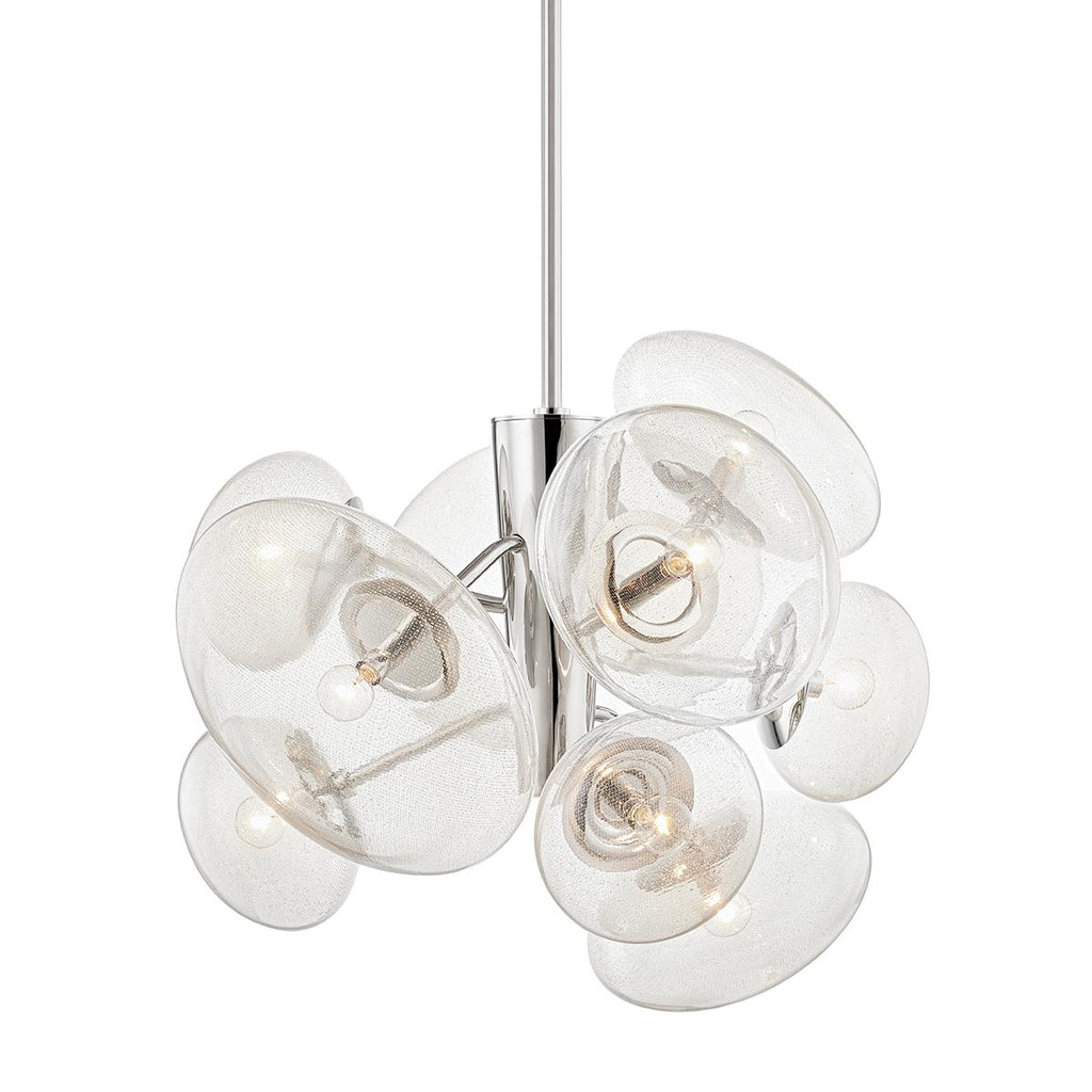 Hudson Valley Lighting Opera Polished Nickel 30.75W x 30.75L x 26.5H Chandelier