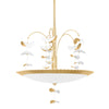 Hudson Valley Lighting Paavo Gold Leaf/Soft White Combo 26W X 26L X 25.5H Chandelier