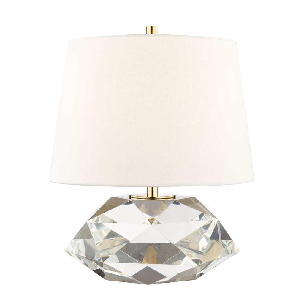 Hudson Valley Lighting Henley Aged Brass 13.5W x 13.5L x 16H Table Lamp