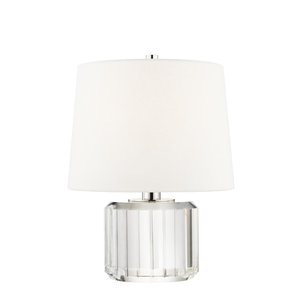 Hudson Valley Lighting Hague Polished Nickel 10W x 10L x 14H Table Lamp