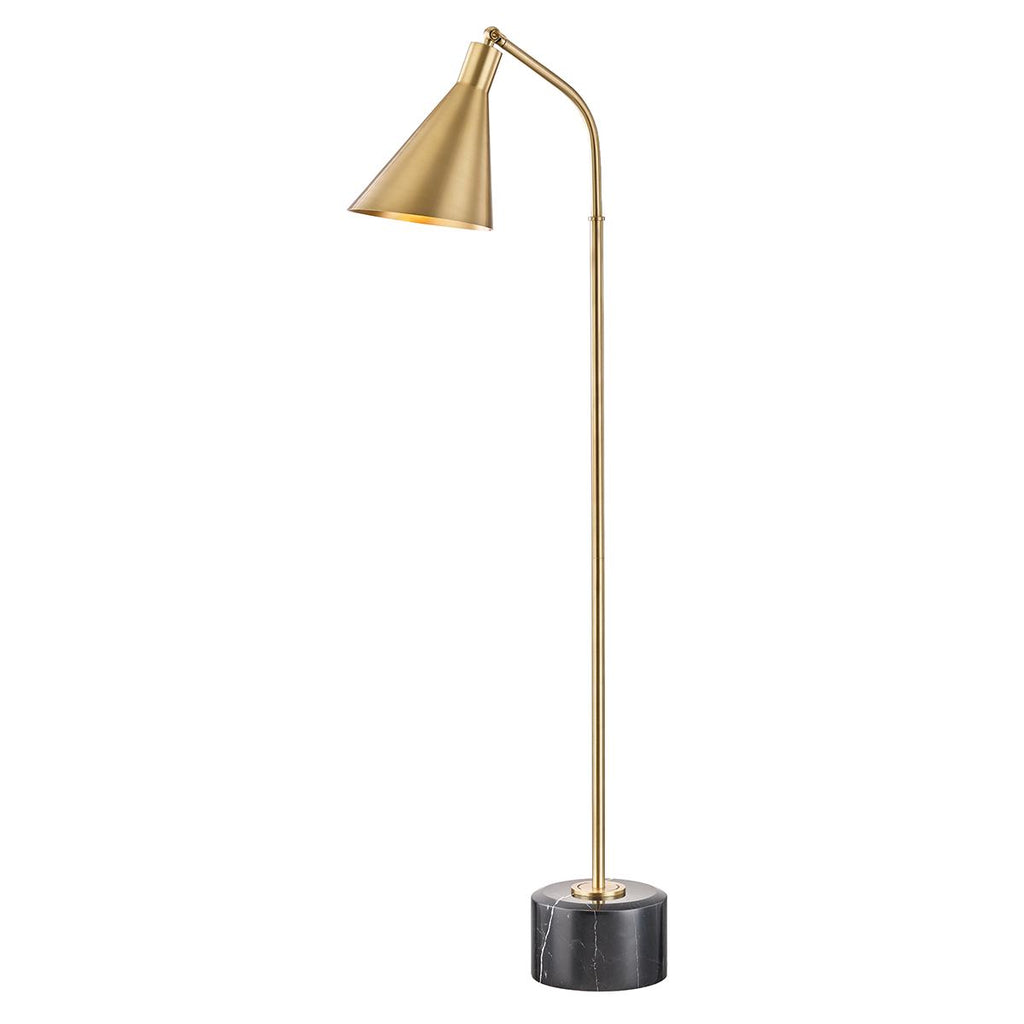 Hudson Valley Lighting Stanton Aged Brass 20.75W x 20.75L x 54H Floor Lamp