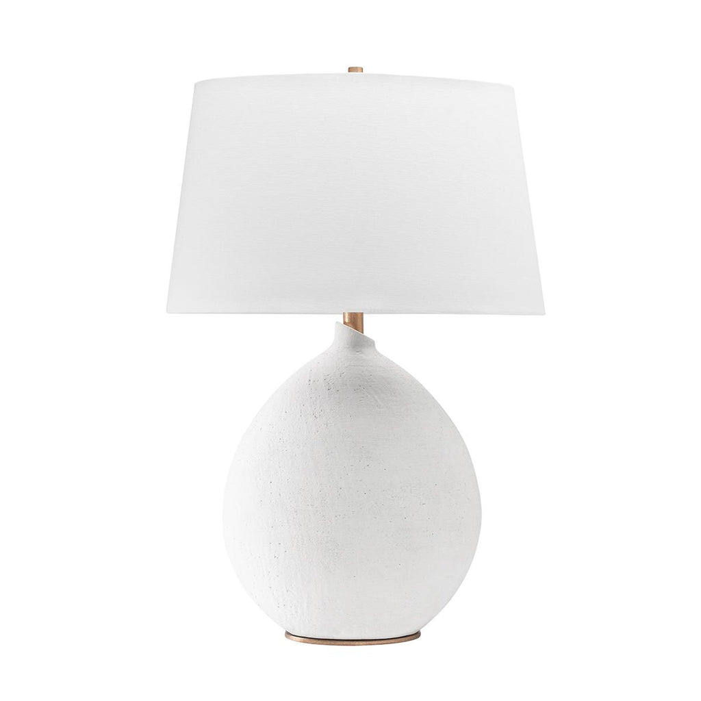 Hudson Valley Lighting Denali White 19W x 19L x 28.5H Table Lamp