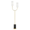 Hudson Valley Lighting Vesper Aged Brass 17.5W X 17.5L X 67H Floor Lamp