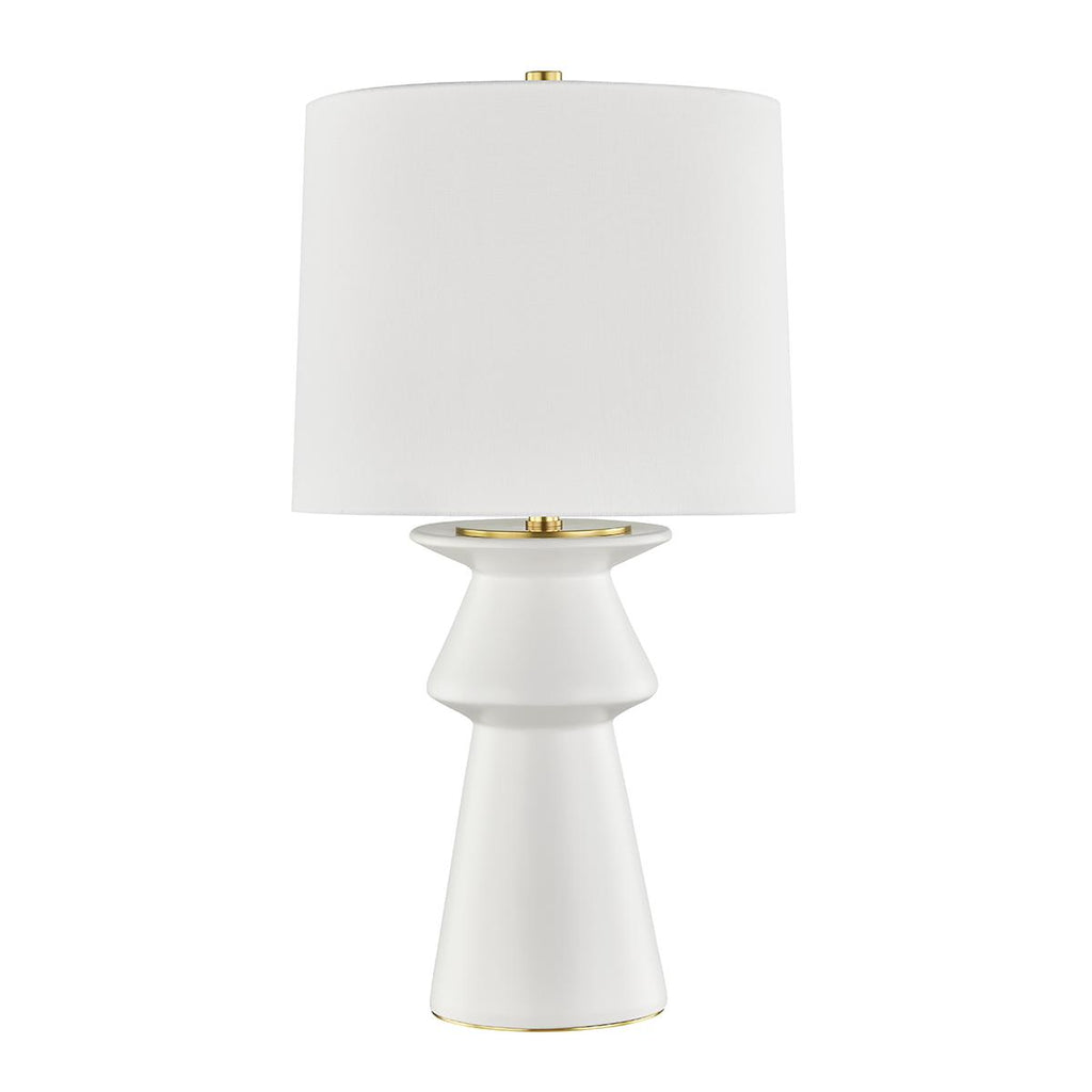 Hudson Valley Lighting Amagansett Ivory 16W x 16L x 29H Table Lamp