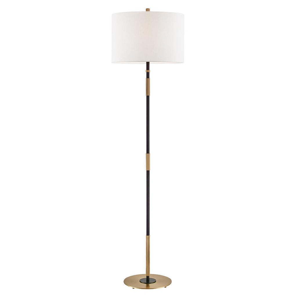 Hudson Valley Lighting Bowery Aged Old Bronze 16.5W x 16.5L x 62.5H Floor Lamp