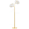 Hudson Valley Lighting Hingham Aged Brass 12W X 25L X 68H Floor Lamp