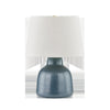 Hudson Valley Lighting Ridgefield Aged Brass/Ceramic Textured Navy 19W X 19L X 26.5H Table Lamp