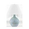 Hudson Valley Lighting Kearny Aged Brass/Ceramic Reactive Seaglass 19W X 19L X 26.75H Table Lamp