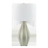 Hudson Valley Lighting Galloway Aged Brass/Ceramic Coastal Green 18W X 18L X 30.75H Table Lamp