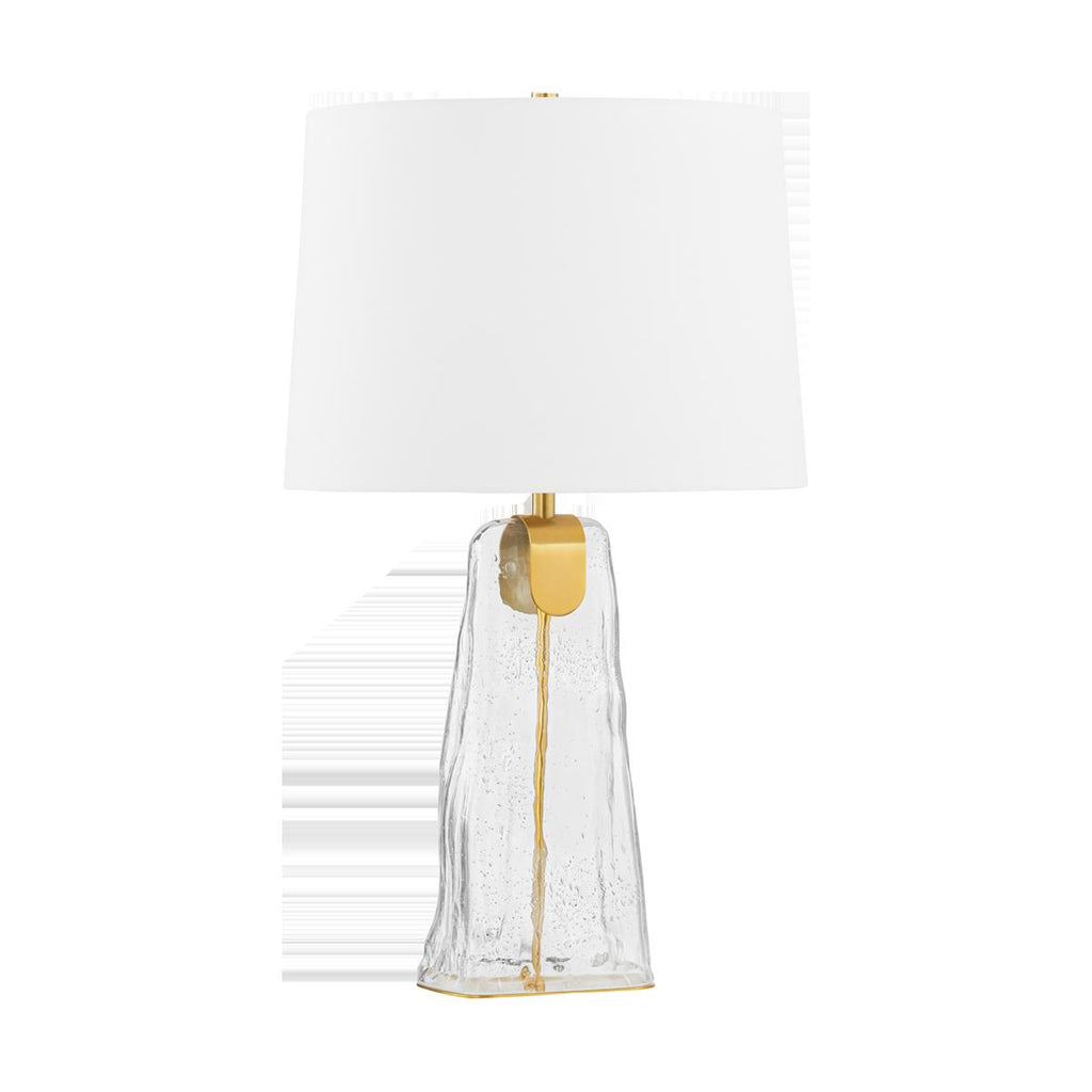 Hudson Valley Lighting MIDURA Aged Brass 16.5W x 16.5L x 27.75H Table Lamp