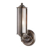 Hudson Valley Lighting Classic No.1 Distressed Bronze 4.75W X 4.75L X 12.25H Wall Sconce