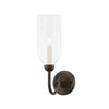 Hudson Valley Lighting Classic No.1 Distressed Bronze 4.75W X 4.75L X 14.75H Wall Sconce