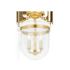 Hudson Valley Lighting Rousham Aged Brass 12.75W X 12.75L X 14.5H Semi-Flush Mount