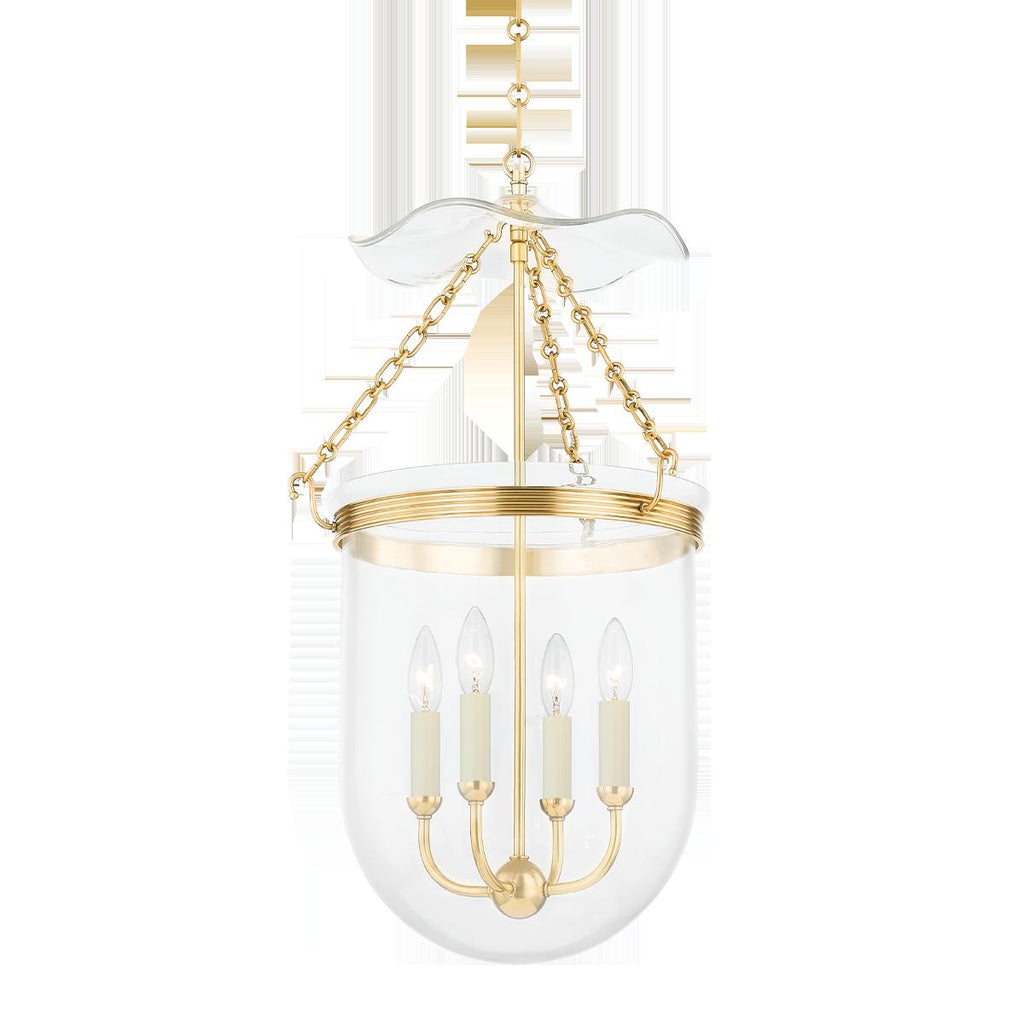 Hudson Valley Lighting Rousham Aged Brass 15.75W x 15.75L x 28H Pendant