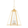 Hudson Valley Lighting Nottingham Gold Leaf 16W X 16L X 21.5H Pendant