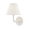 Hudson Valley Lighting Signature No.1 White 8W X 8L X 11.25H Wall Sconce