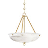 Hudson Valley Lighting Somerset Aged Brass 16W X 16L X 15.75H Pendant