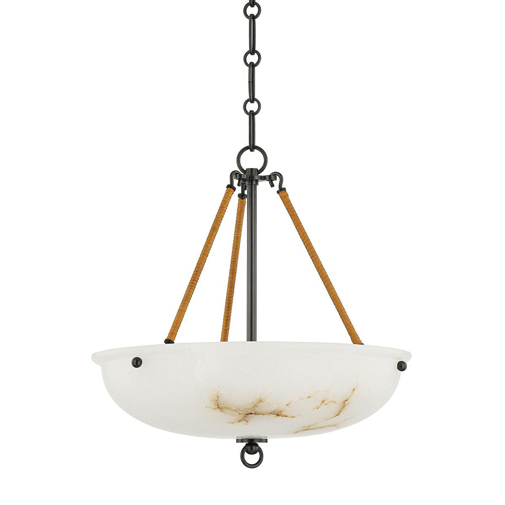 Hudson Valley Lighting Somerset Distressed Bronze 16W x 16L x 15.75H Pendant