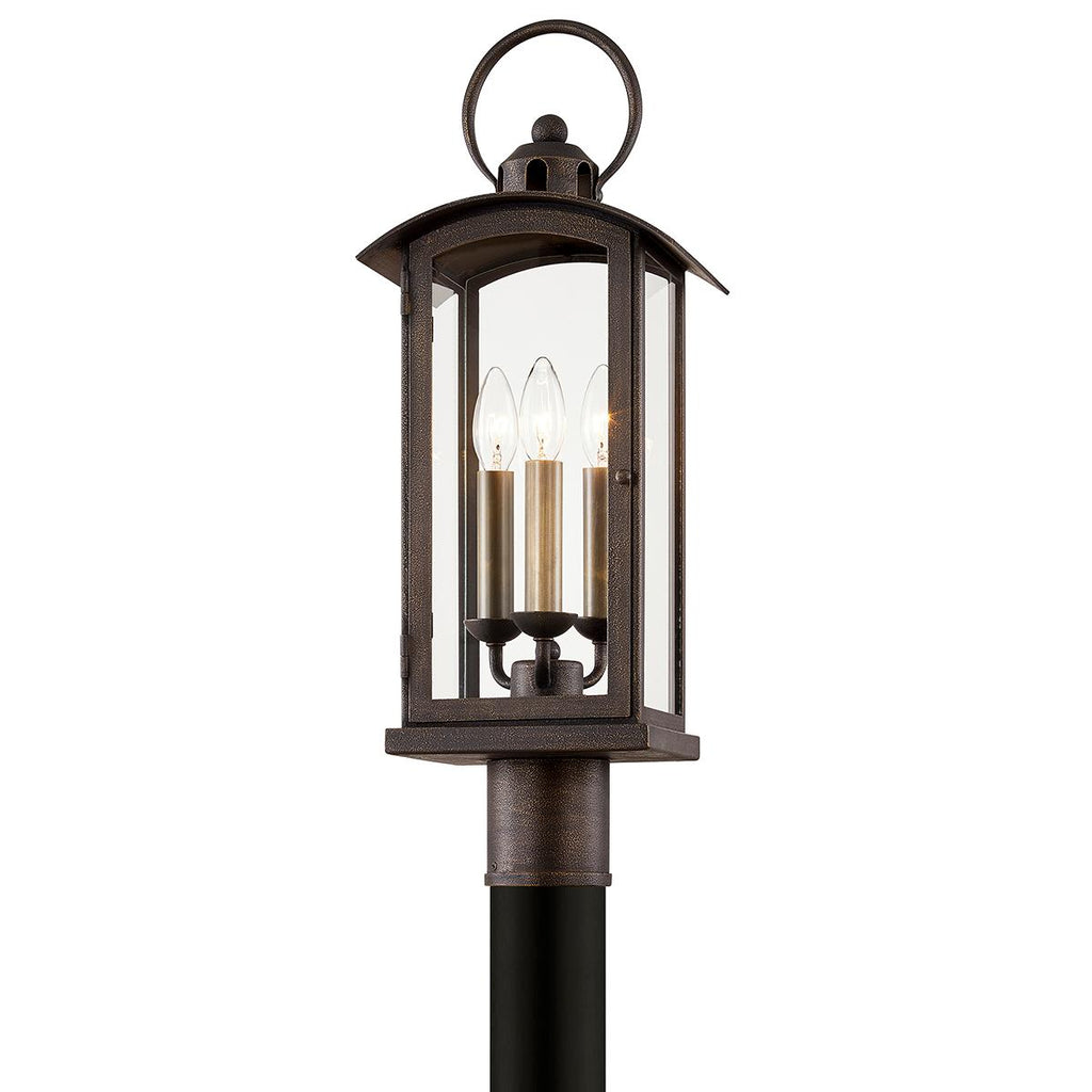 Troy Lighting Chaplin VIENNA BRONZE 8.5W x 8L x 24H Flush Mount