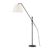 Troy Lighting Navin Patina Brass/Textured Black 16.25W X 29.75L X 64.75H Floor Lamp