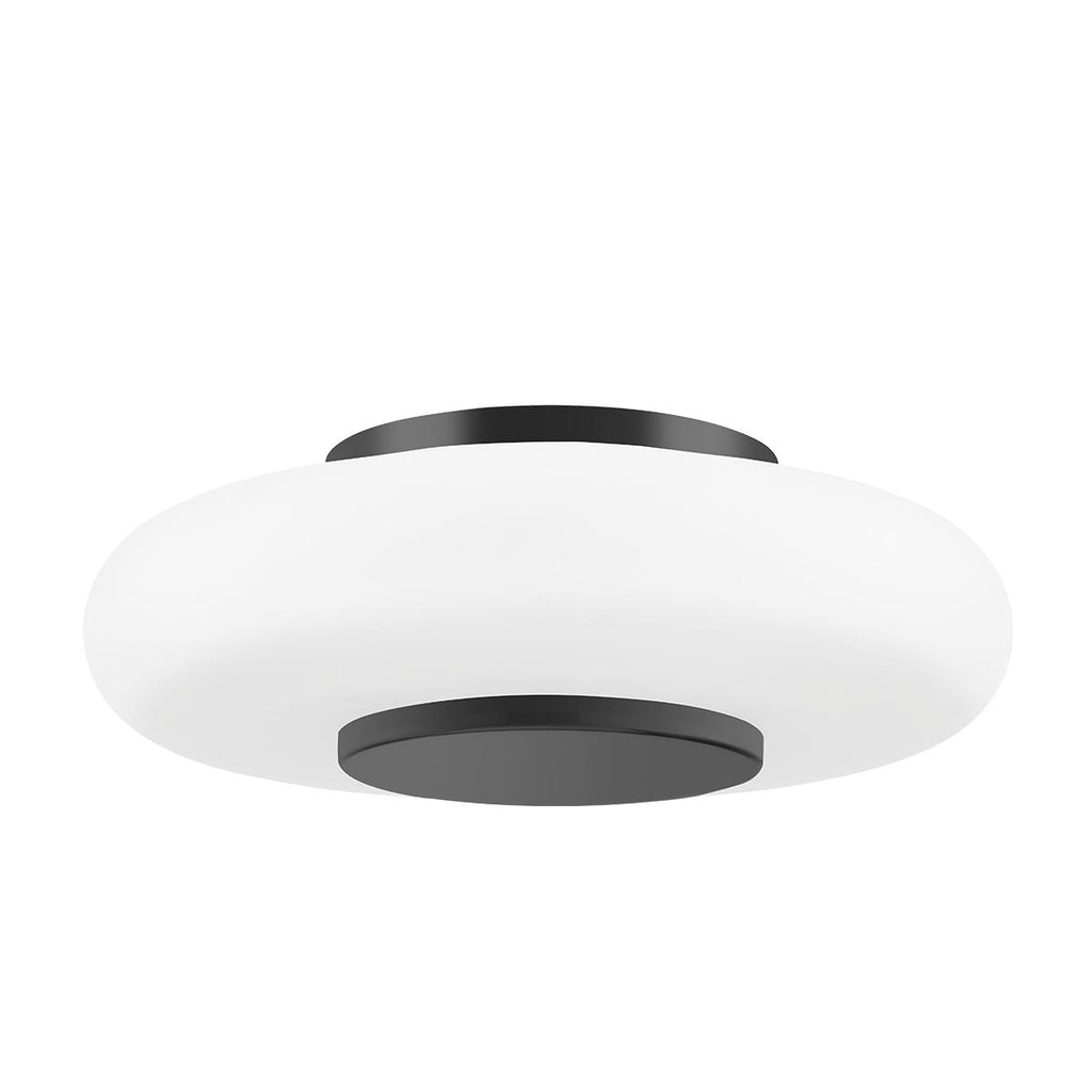 Hudson Valley Lighting Blyford Black Nickel 9.5W x 9.5L x 3.25H Flush Mount