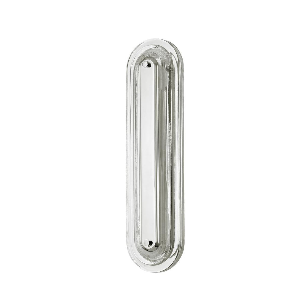 Hudson Valley Lighting Litton Polished Nickel 5.75W x 5.75L x 21.25H Wall Sconce