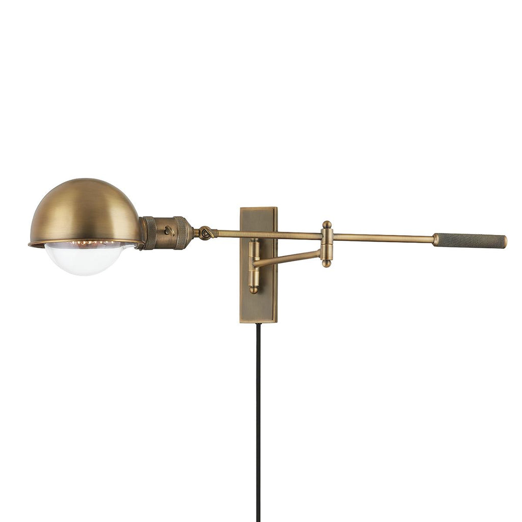 Troy Lighting Cannon PATINA BRASS 30.75W x 30.75L x 8.25H Wall Sconce