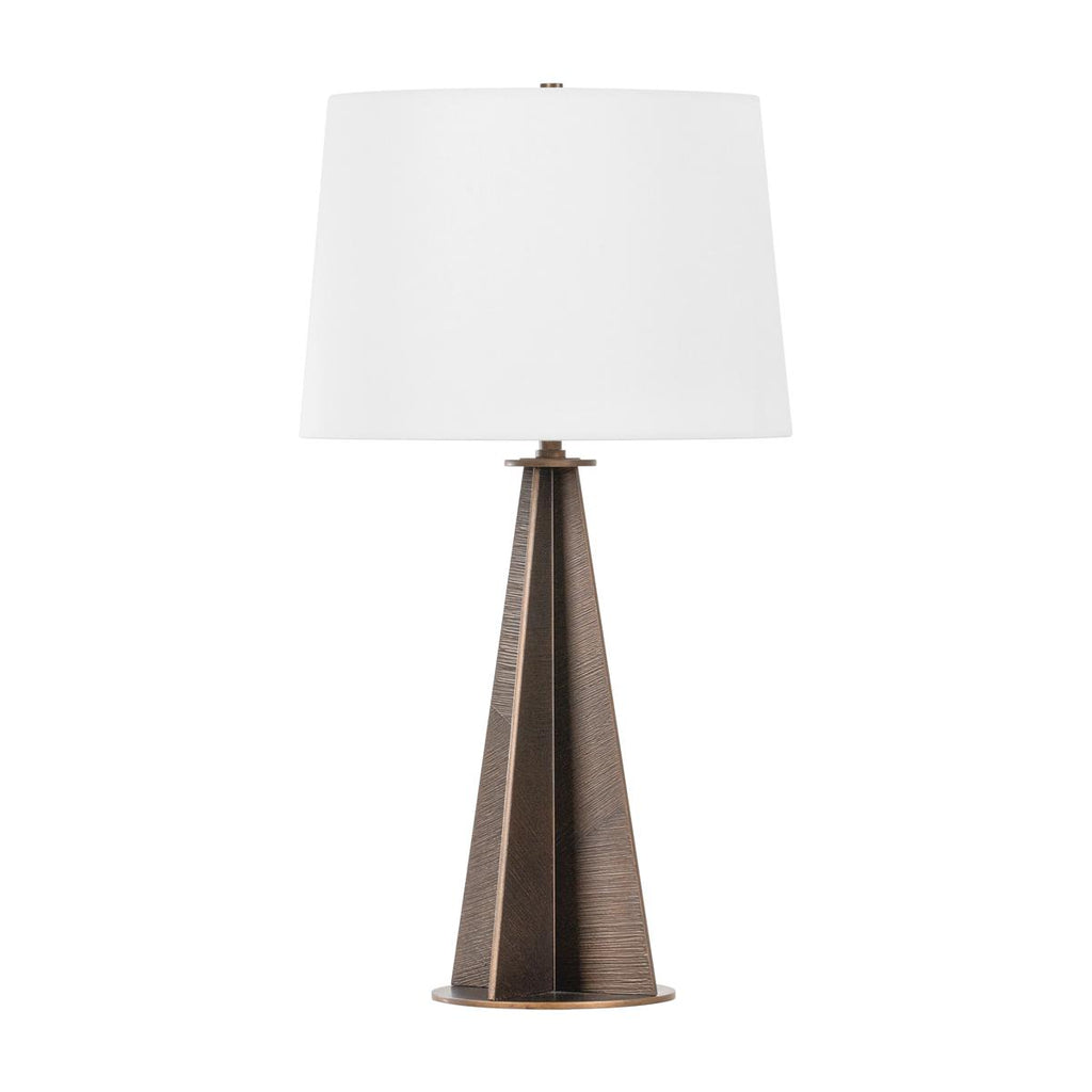 Troy Lighting Finn Bronze Leaf 16.25W x 16.25L x 30H Table Lamp