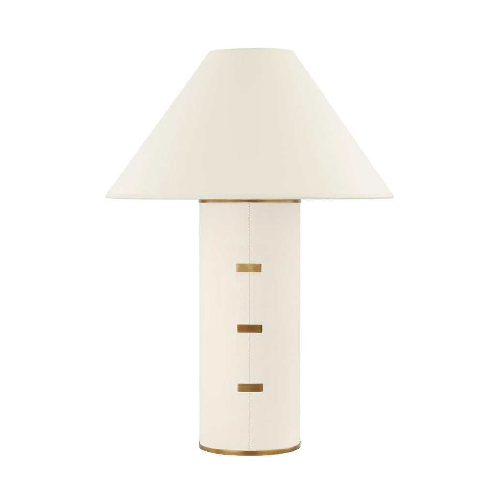 Troy Lighting Bond PATINA BRASS 18.5W x 18.5L x 26H Table Lamp