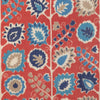 Brunschwig & Fils Rosendal Warp Print Red Fabric