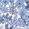 Brunschwig & Fils Woodruff Emb Blue Drapery Fabric