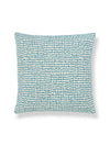 Scalamandre Troya Beach Outdoor 22 X 22 - Turquoise Pillow