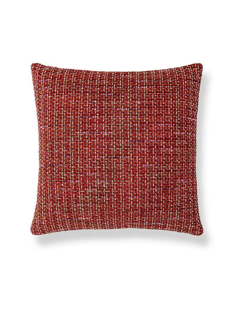 Scalamandre Confetti 22 X 22 - Red Pillow