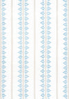 Anna French Fern Stripe Spa Blue Fabric