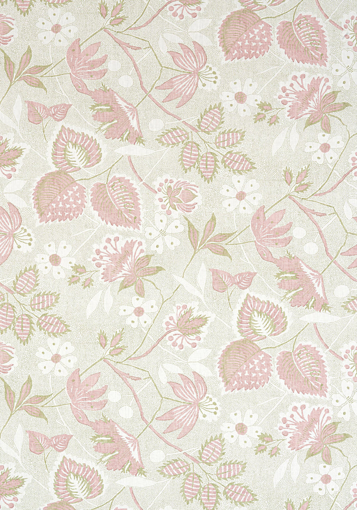 Anna French INDIENNE HAZEL Blush Fabric