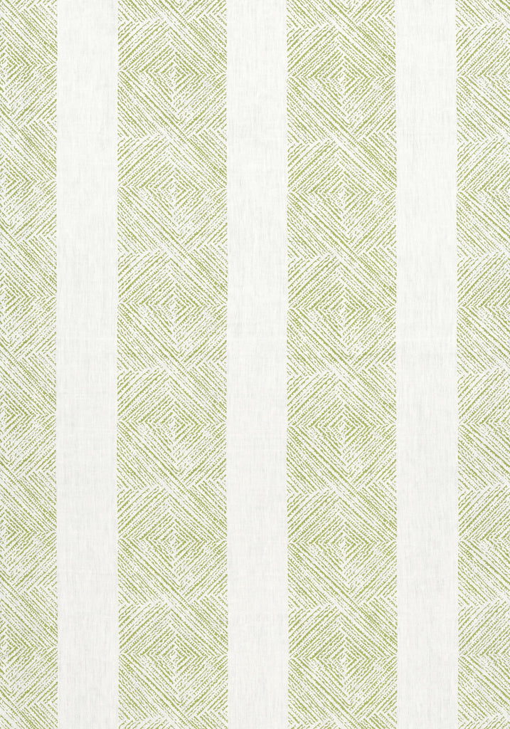 Anna French CLIPPERTON STRIPE Green Fabric