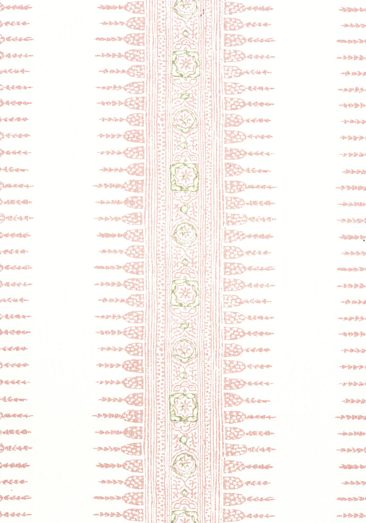 Anna French JAVANESE STRIPE Blush Fabric