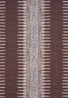 Anna French Javanese Stripe Brown Fabric