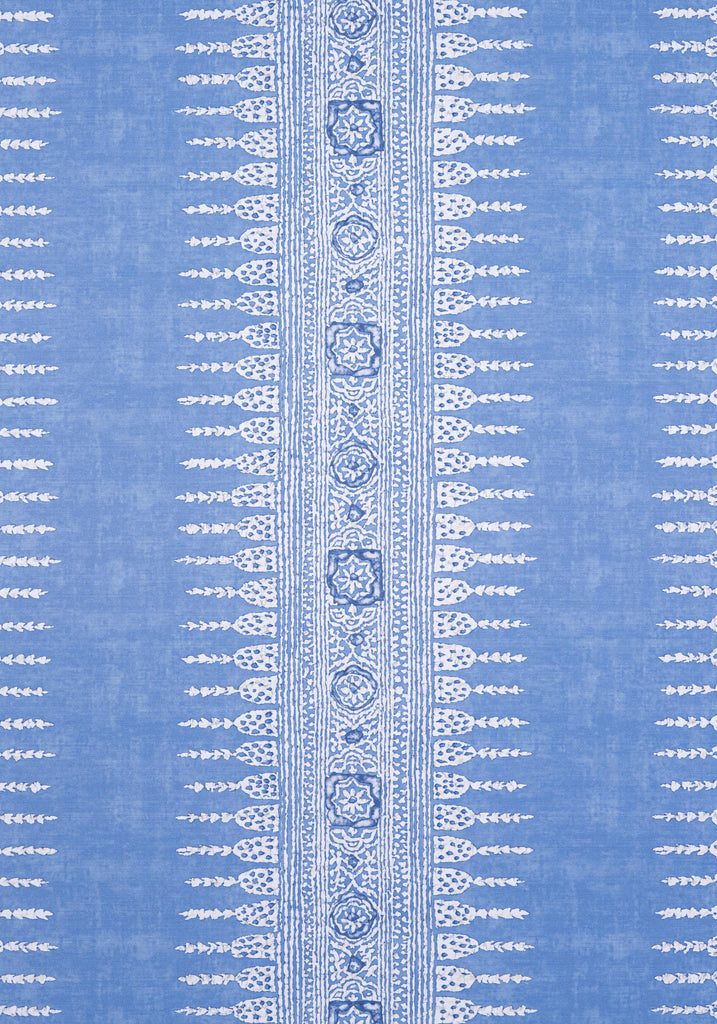 Anna French JAVANESE STRIPE Wedgewood Blue Fabric