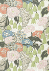 Anna French Laura Blush And Green Fabric