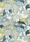 Anna French Laura Citrus And Blue Fabric