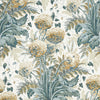 Anna French Dahlia Soft Gold On Cream Fabric