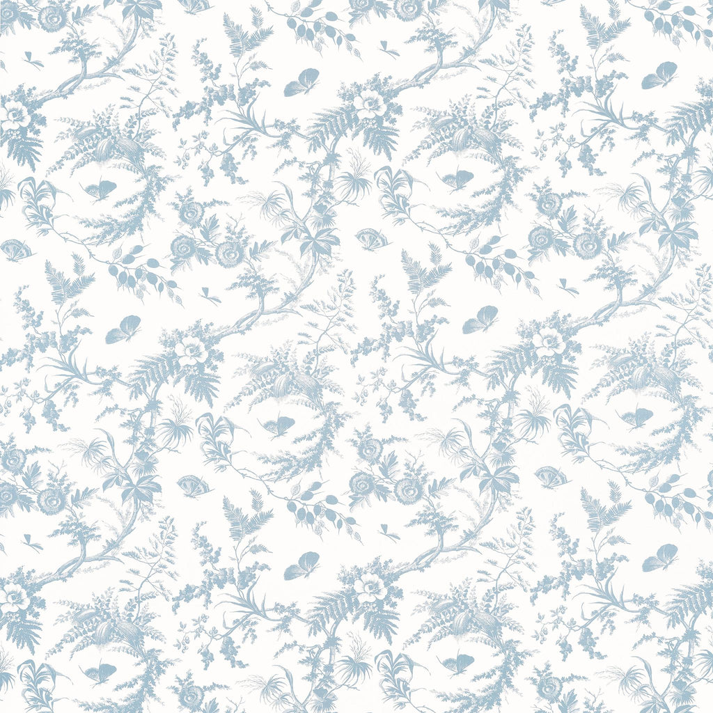 Anna French NEWLANDS TOILE Soft Blue Fabric