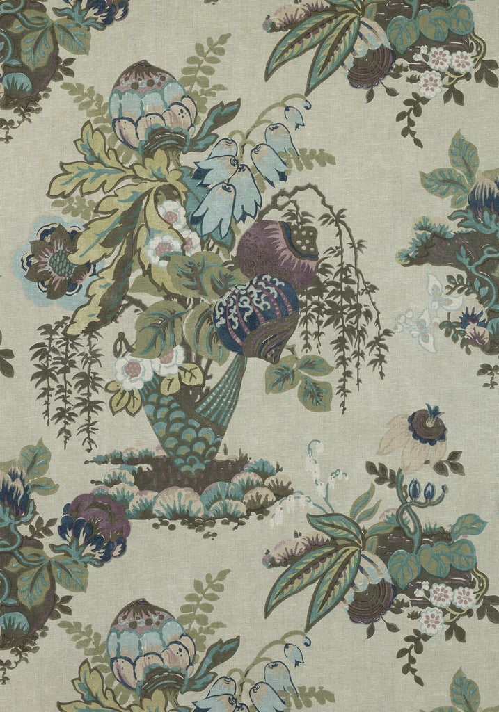 Anna French FAIRBANKS Plum Fabric