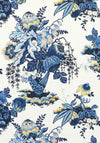 Anna French Fairbanks Blue And White Fabric