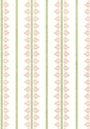 Anna French Fern Stripe Blush Wallpaper