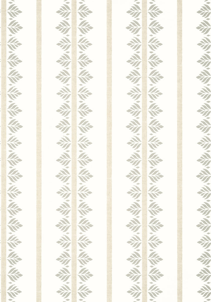 Thibaut FERN STRIPE Beige Wallpaper