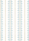 Anna French Fern Stripe Spa Blue Wallpaper